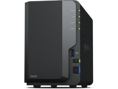 Synology DS223 2-Bay Network Attached Storage (Diskless)