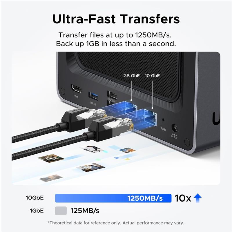 UGREEN DXP4800 Plus✮4ベイNAS✮Intel Pentium UGREEN NASync DXP4800 Plus 4-Bay Desktop NAS, Intel Pentium