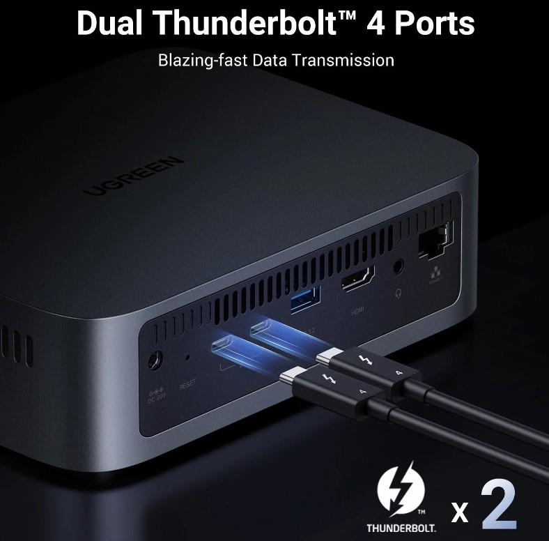 UGREEN DXP480T Plus 4-Bay NAS (Diskless) - Canada Computers