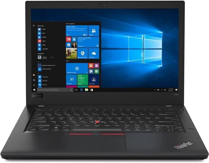 Lenovo ThinkPad T480 14" Intel i5-8350U 16GB 256GB Renewed