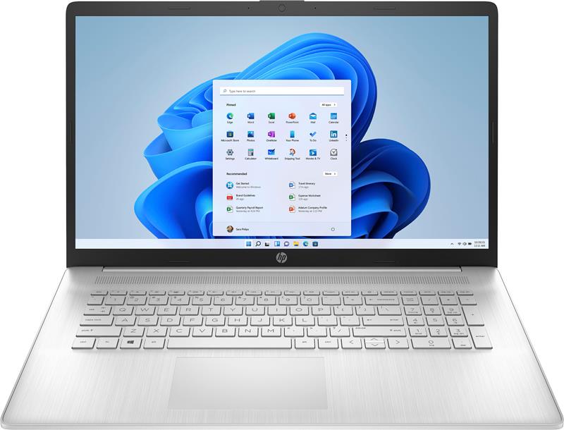 HP  17" Core i5-1135G7 Intel Iris Xe Graphics 8GB 256GB Refurb(Open Box)