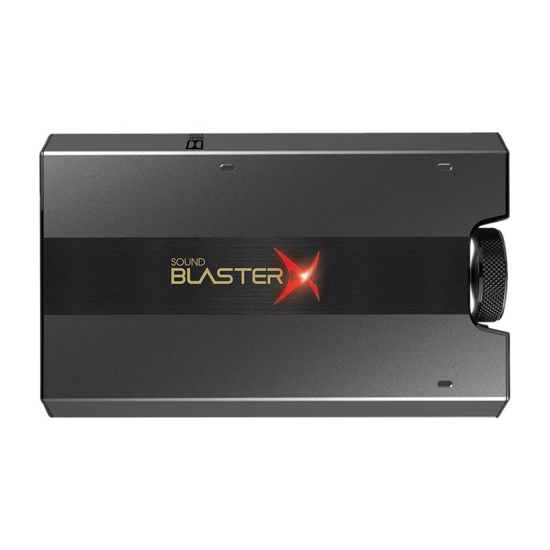 Creative Sound BlasterX G6, 7.1 HD External Console Gaming DAC Amp(Open Box)