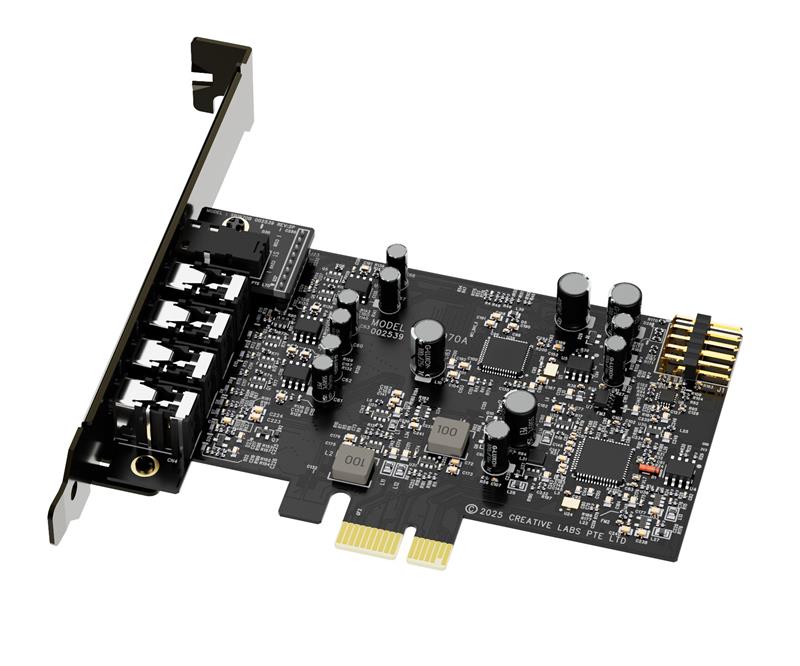 Carte son Creative Sound Blaster Audigy FX Pro haute résolution 7.1 PCI-e