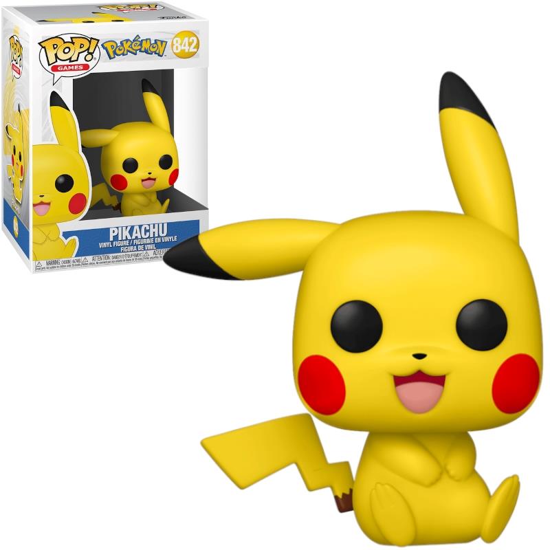 Funko POP! Anime: POKEMON - Pikachu (Sitting)
