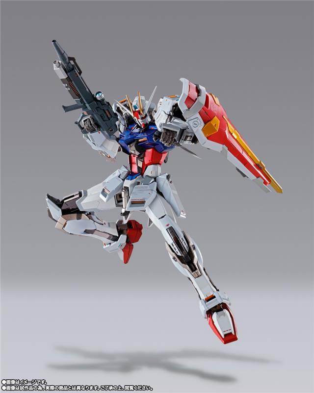 BANDAI Tamashii Metal Build Strike Gundam - Heliopolis Roll Out Ver