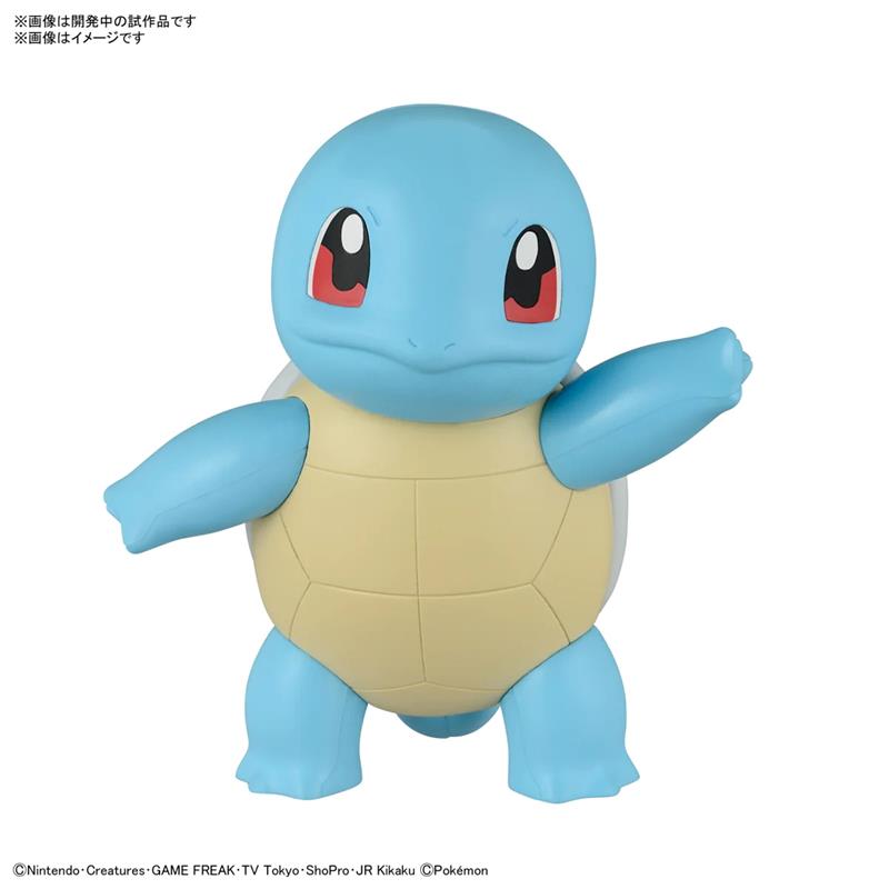 Pokemon Model Kit Quick!! 17 SQUIRTLE Simple Assembly Kit