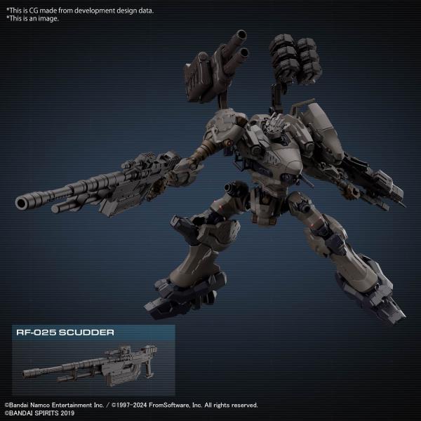 ARMORDED CORE VI NIGHTFALL & ORBITER セット Armored Core VI RaD CC-2000 Orbiter Nightfall model kit (4K