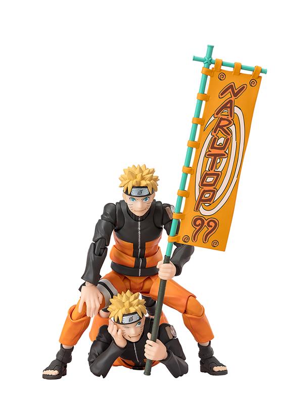 BANDAI Spirits S.H.Figuarts Naruto Uzumaki -NARUTOP99 Edition- "Naruto" Action Figure (SHF Figuarts)