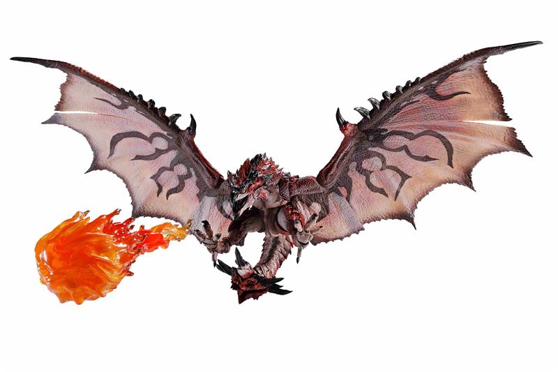 BANDAI Tamashii S.H.MonsterArts Rathalos Dragon -20th Anniversary Edition- "Monster Hunter" Action Figure