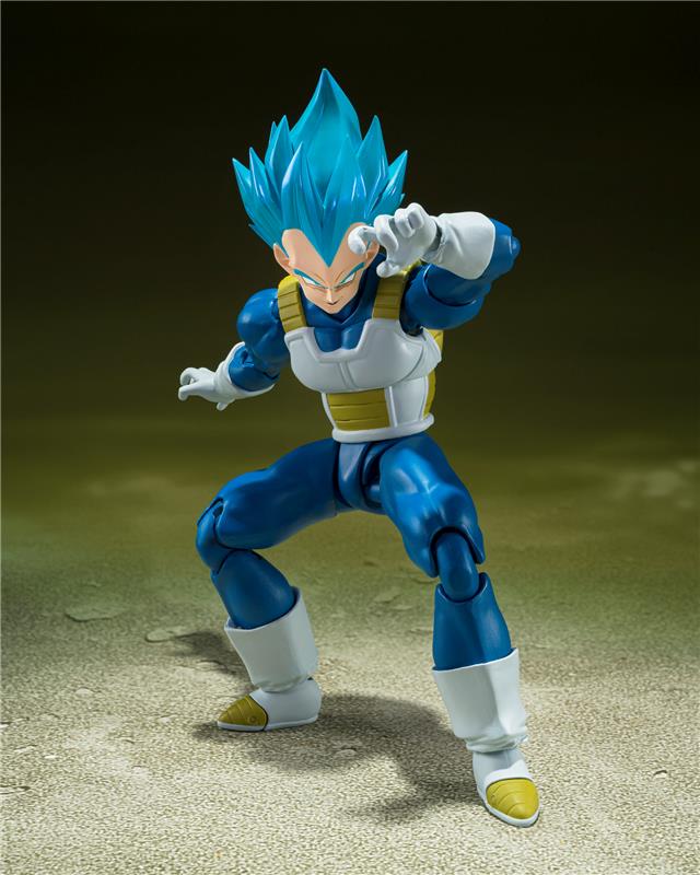 BANDAI Tamashii S.H.Figuarts Super Saiyan God Super Saiyan Vegeta -Unwavering Saiyan Pride- "Dragon Ball Super" Action Figure (