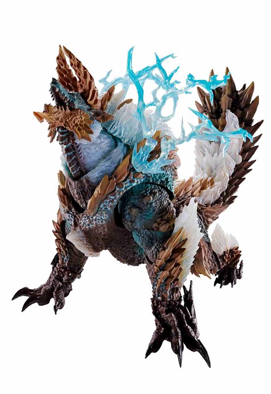 BANDAI Tamashii S.H.MonsterArts Zinogre -20th Anniversary Edition- "Monster Hunter" Action Figure