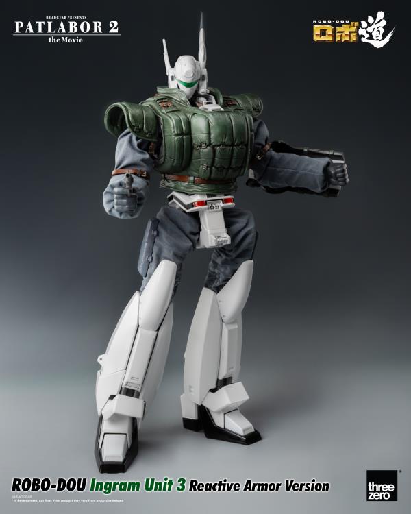 Threezero ROBO-DOU Ingram Unit 3 Reactive Armor Version "Patlabor 2: The Movie " Action Figure