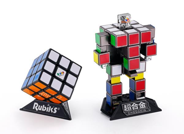 BANDAI Tamashii Soul of Chogokin RUBIK'S CUBE ROBO "RUBIK'S CUBE" Action Figure