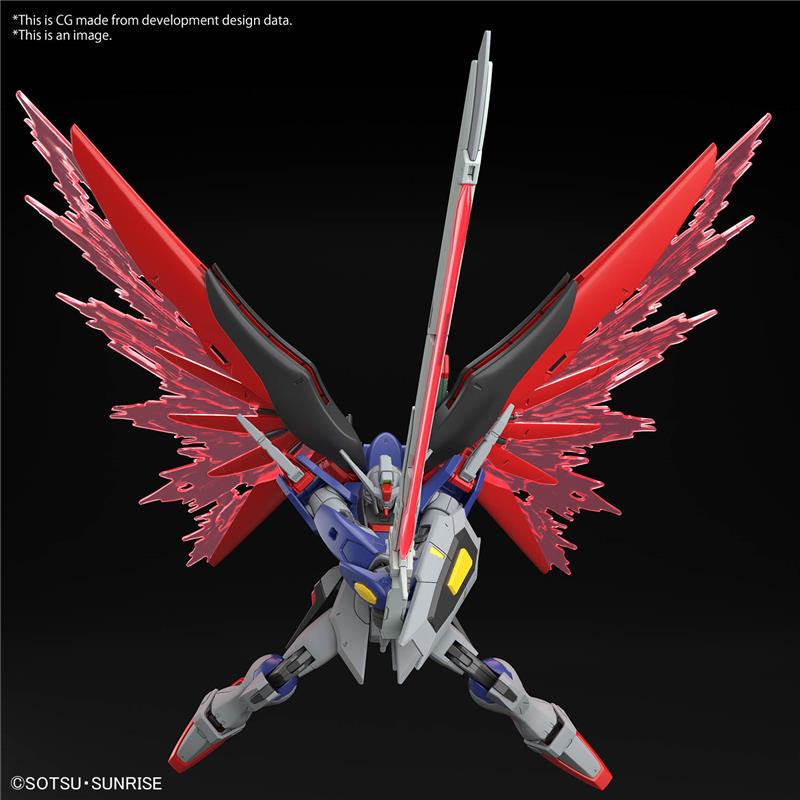 BANDAI HGCE 1/144 Destiny Gundam Spec Ⅱ & Zeus Silhouette