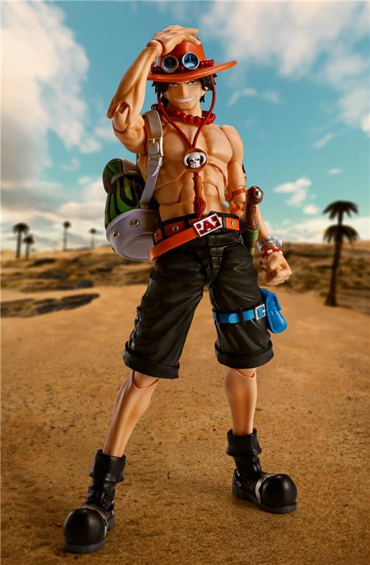 BANDAI Spirits S.H.Figuarts Portgas D Ace -Fire Fist- "One Piece" Action Figure (SHF Figuarts)