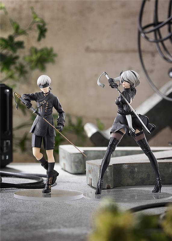 2B(コトブキヤ) & A2(Pop Up Parade) Good Smile Company-NieR:Automata-POP UP Parade A2 (Yorha