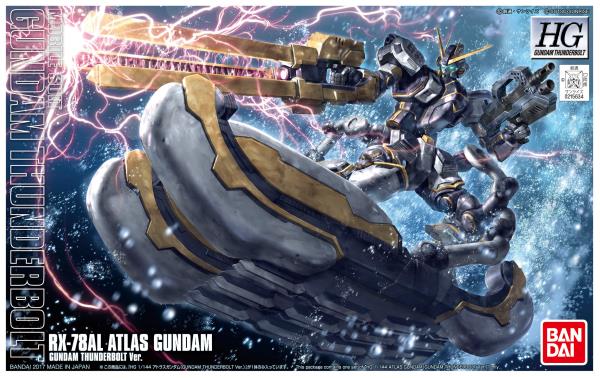 BANDAI Hobby HG 1/144 Atlas Gundam [Gundam Thunderbolt Ver.] 'Gundam Thunderbolt' Model Kit