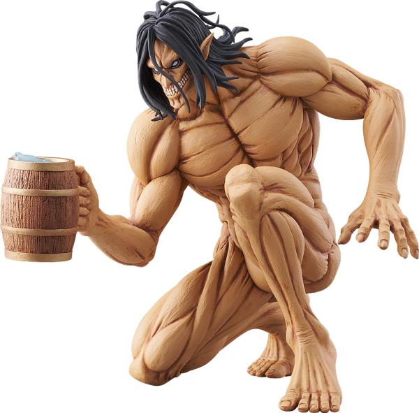 Good Smile Company Pop Up Parade Eren Yeager: Attack Titan (Worldwide After Party Ver.) "Attack on Titan" Figure