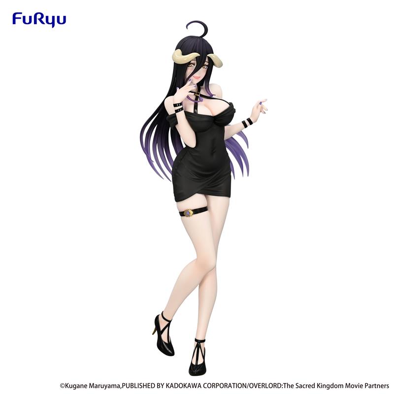 FURYU Corporation  Albedo Mini Dress Ver. "Overlord " Trio-Try-iT Figure