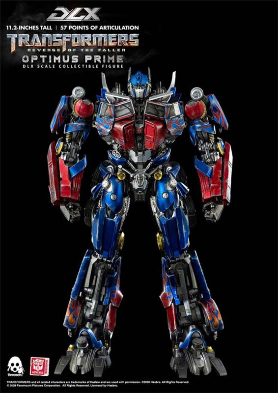 Threezero Transformers: Revenge of the Fallen Optimus Prime DLX Action Figure