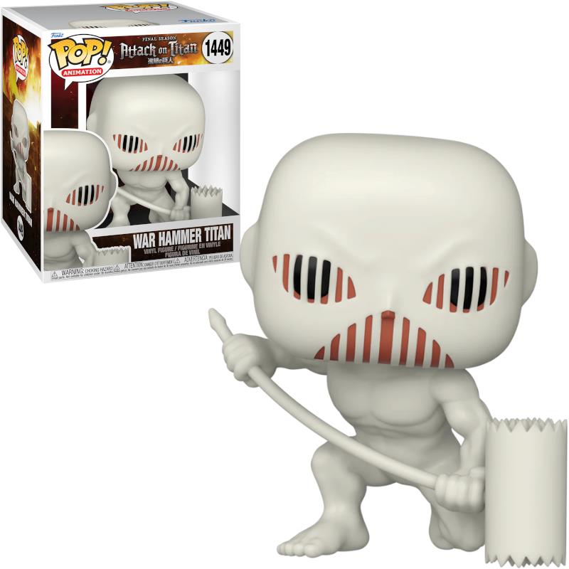 Funko POP! Anime: FINAL SEASON: ATTACK ON TITAN - 6" War Hammer TItan