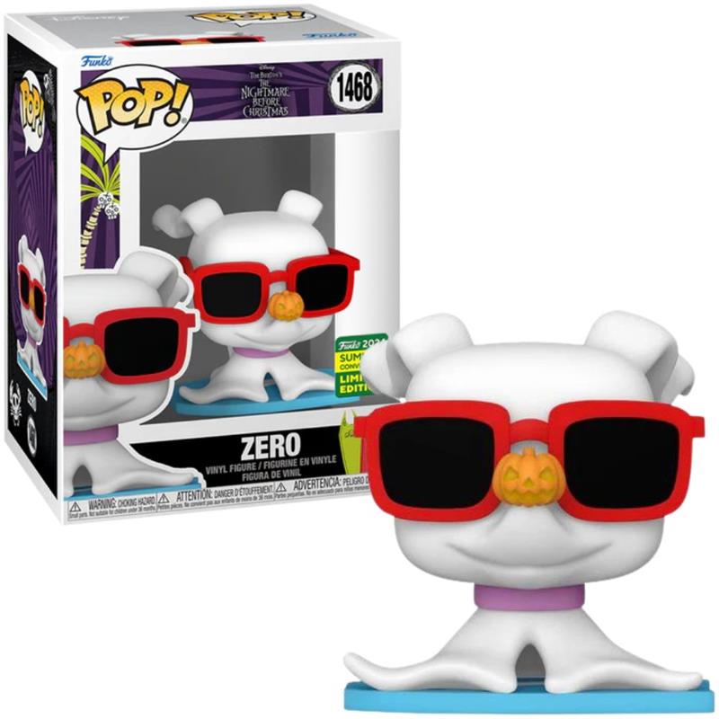 Funko POP! Disney: Nightmare Before Christmas (SDCC Exclusive) - Zero On a Surfboard