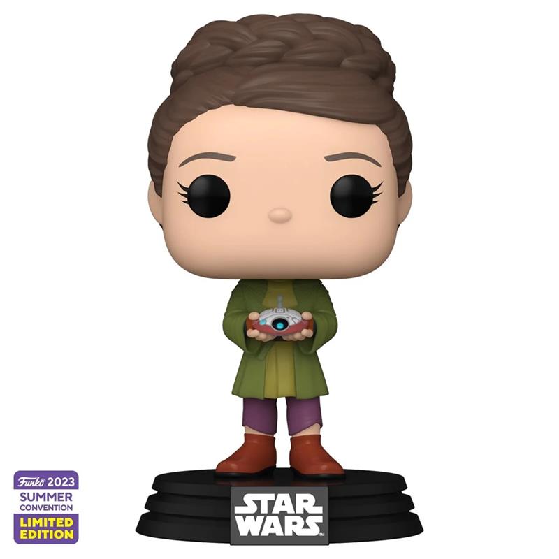 Funko POP! Star Wars: Obi-Wan Kenobi Young Leia with Lola #659 - 2023 Convention Exclusive