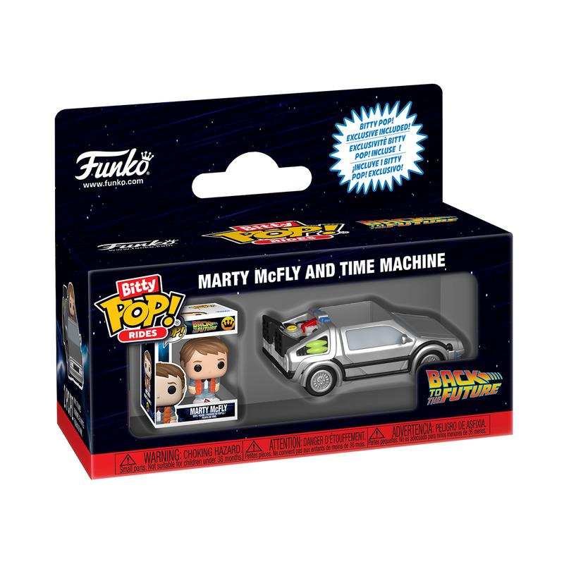 FUNKO Bitty POP Ride : BTTF - Machine à remonter le temps