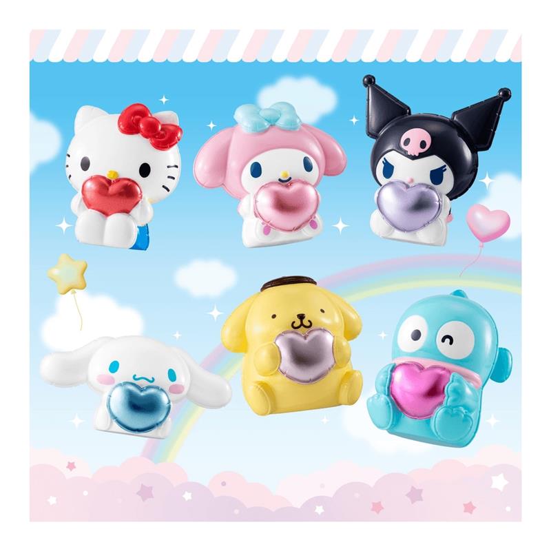 BANDAI Shokugan Pukkuri Balloon Mascot Sanrio Characters