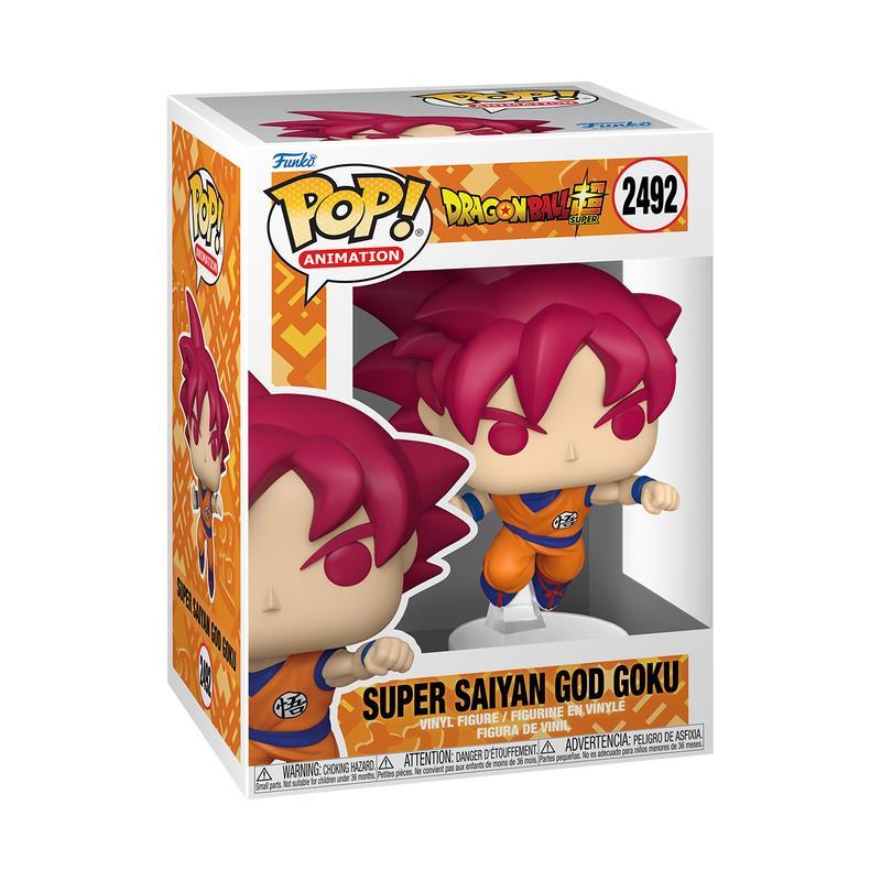 Funko  Pop! Dragon Ball Super Saiyan God Goku (Punching)