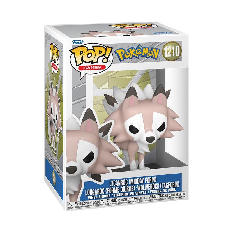 Funko Pop!  Pokémon Lycanroc (Midday Form)