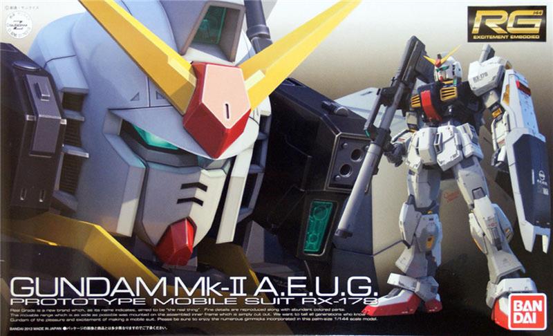 BANDAI Spirits Hobby RG 1/144 #08 RX-178 Gundam MK-II (AEUG) "Gundam Z" Model Kit