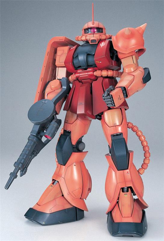 BANDAI Hobby PG 1/60 MS-06F Char's Zaku II "Mobile Suit Gundam" Model Kit