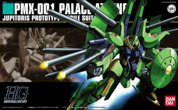 BANDAI Hobby HGUC 1/144 #60 PMX-001 Palace-Athene "Mobile Suit Zeta Gundam" Model Kit