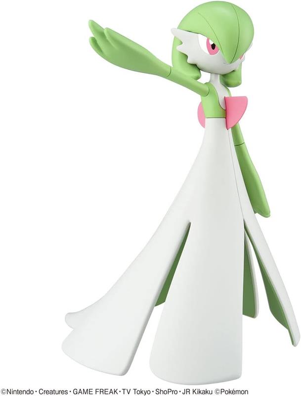 BANDAI Hobby Pokemon Model Kit Gardevoir | Simple Assembly Kit | No Tools | No Paint | Fit & Snap By Hand!  (Pokemon Figure Kit