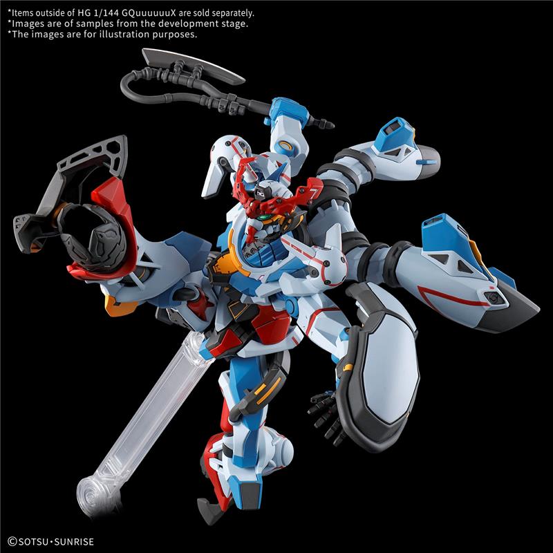 新品 GAHGA NUKU NUKU BANDAI Hobby HG 1/144 Gundam GQuuuuuuX Model Kit - Canada