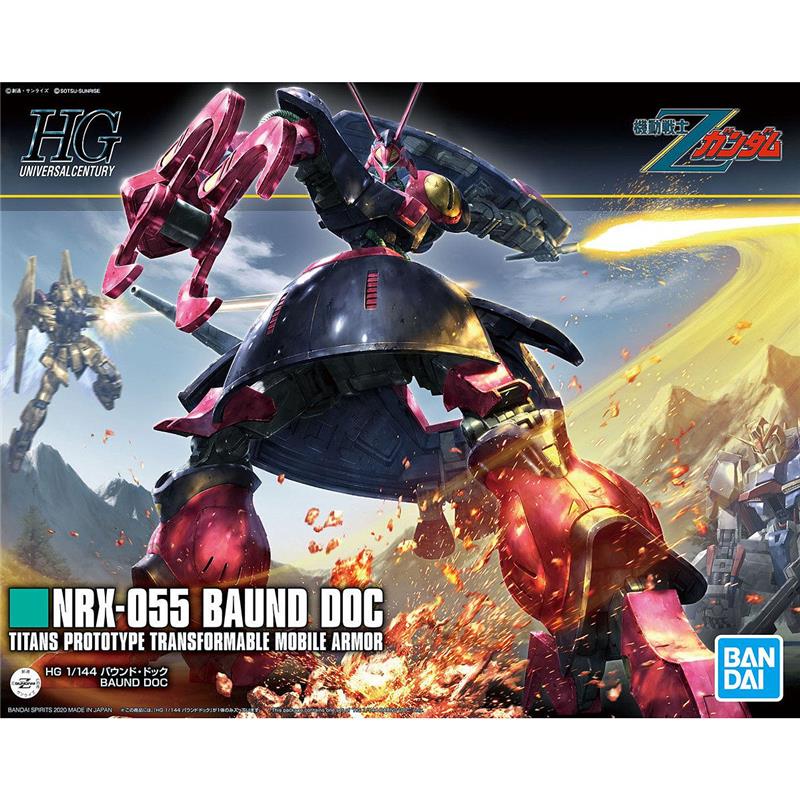 BANDAI Hobby HGUC 1/144 #235 NRX-055 Baund Doc 'Mobile Suit Zeta Gundam'' Model kit
