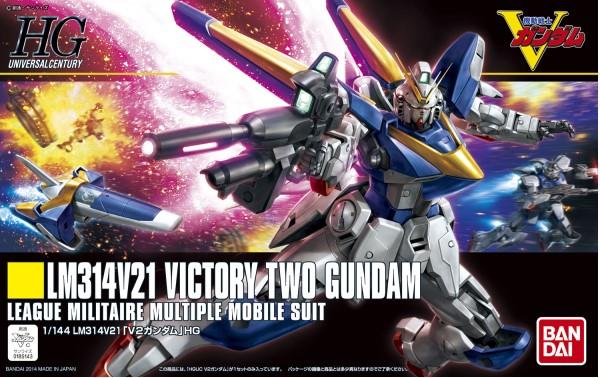 BANDAI Hobby HGUC 1/144 #169 Victory Two Gundam Model Kit