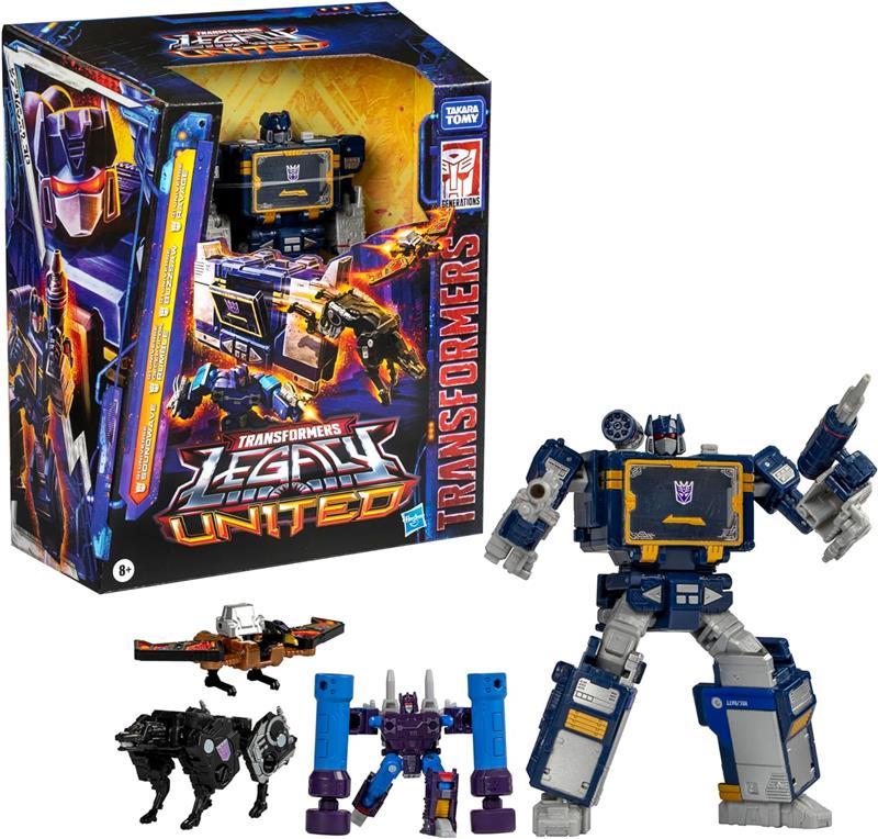 Hasbro Transformers Legacy United Voyager Class G1 Universe Soundwave, 7-inch Converting Action Figure