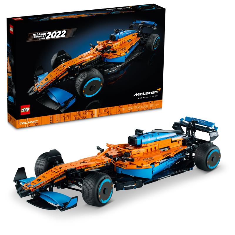 LEGO Technic McLaren Formula 1 2022 Replica Race Car 42141