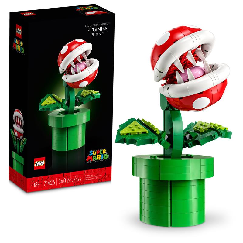 LEGO Super Mario Piranha Plant Building Set for Adults 71426