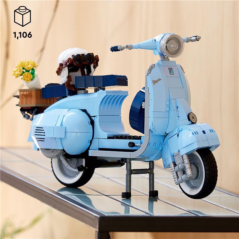 LEGO Vespa 125 10298 Building Kit; Build a Detailed Displayable Model