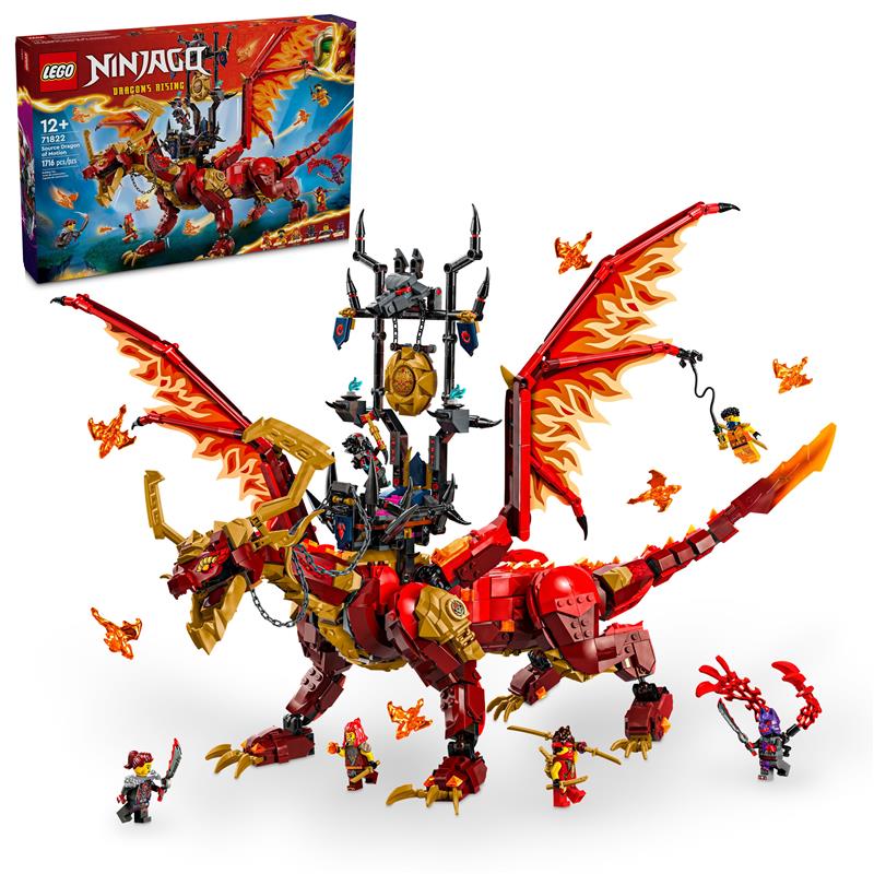 LEGO NINJAGO Source Dragon of Motion Ninja Playset 71822