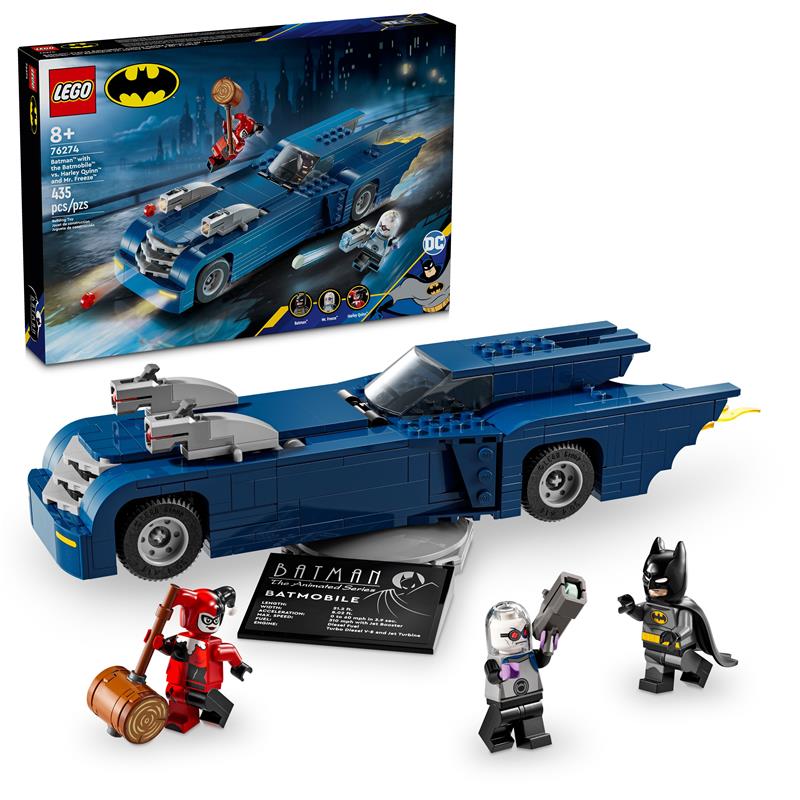 LEGO DC Batman: Batman with the Batmobile vs. Harley Quinn 76274