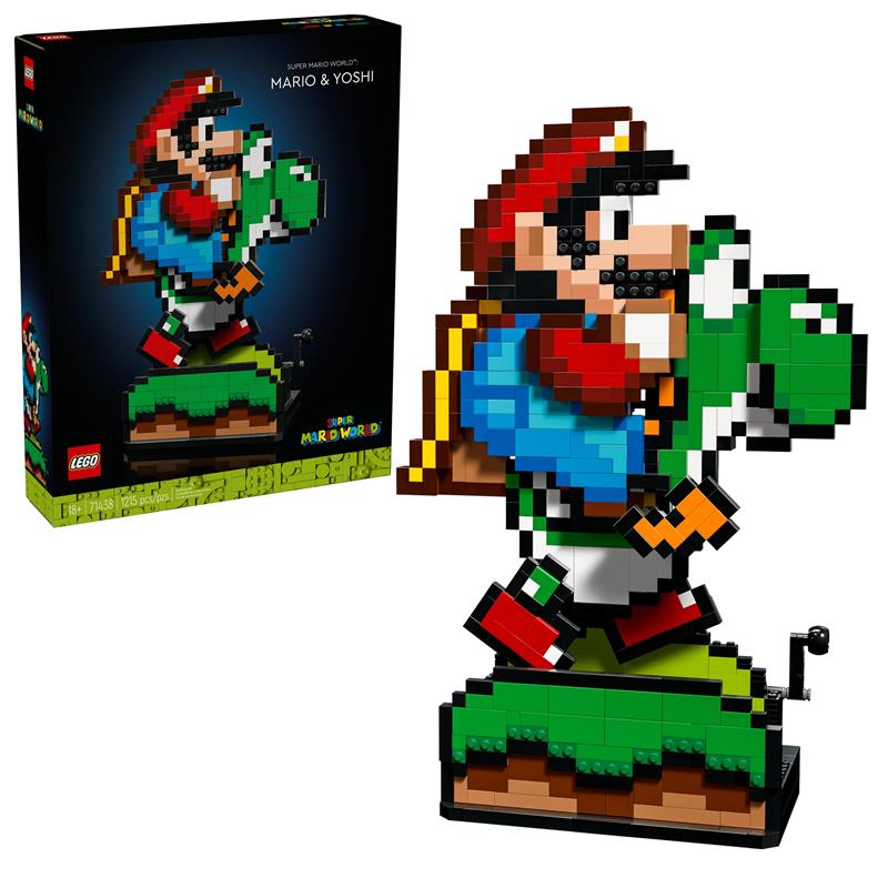 LEGO Super Mario World: Mario & Yoshi Nintendo Figure 71438