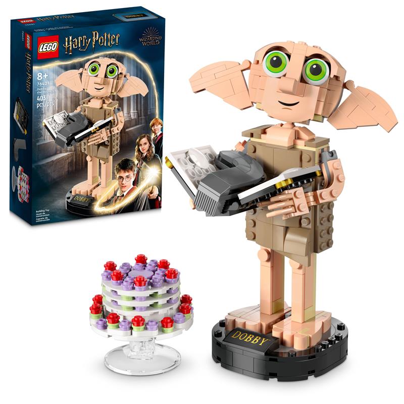 LEGO Harry Potter Dobby the House-Elf Build and Display Set 76421