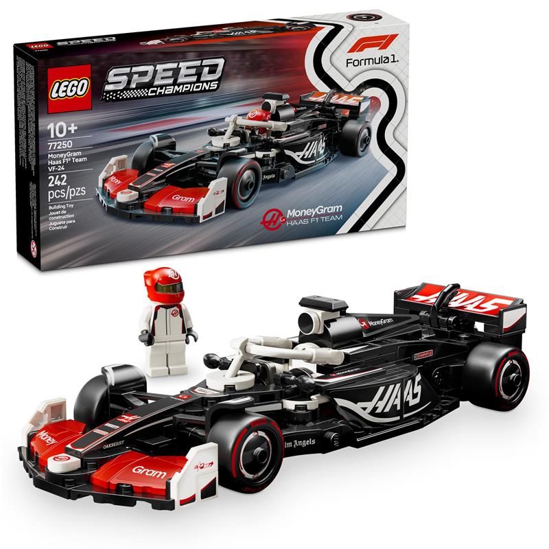 LEGO Speed Champions MoneyGram Haas F1 Team VF-24 Race Car Building Se