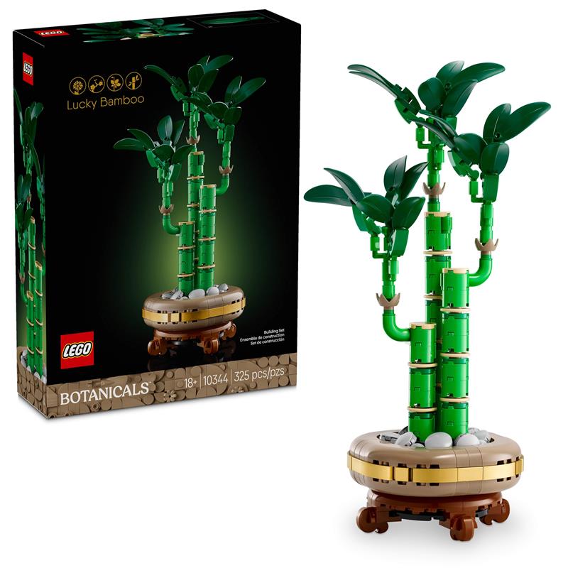 LEGO Botanicals Lucky Bamboo Plant Decor 10344