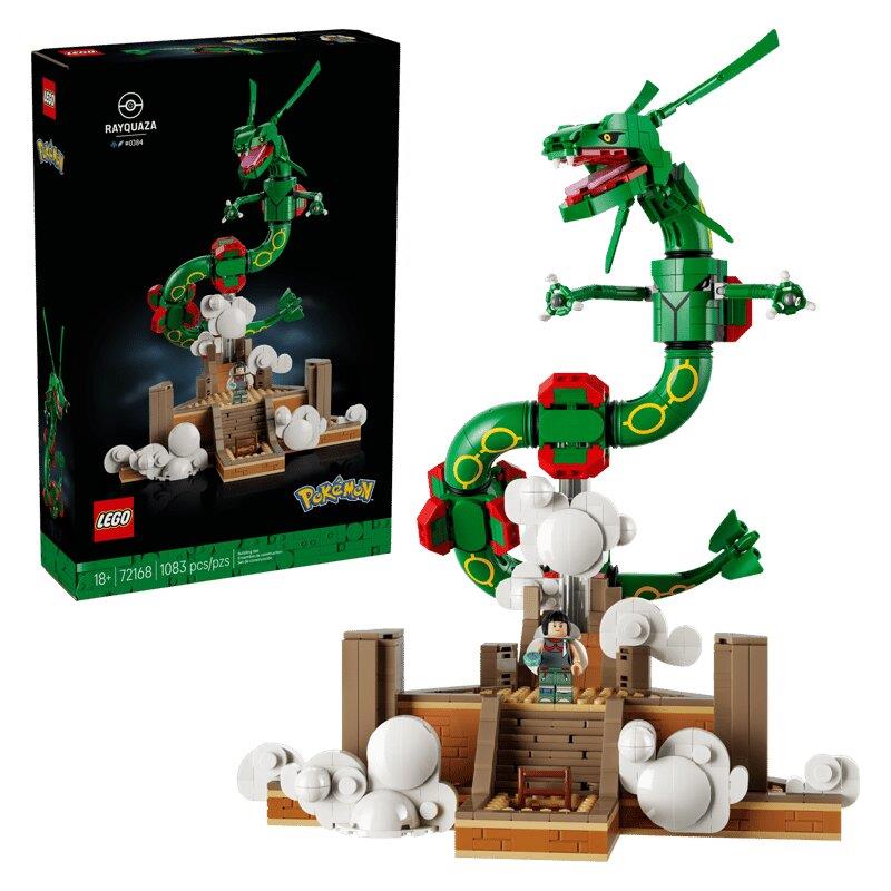 LEGO Pokémon Rayquaza Decor Figure Building Set 72168