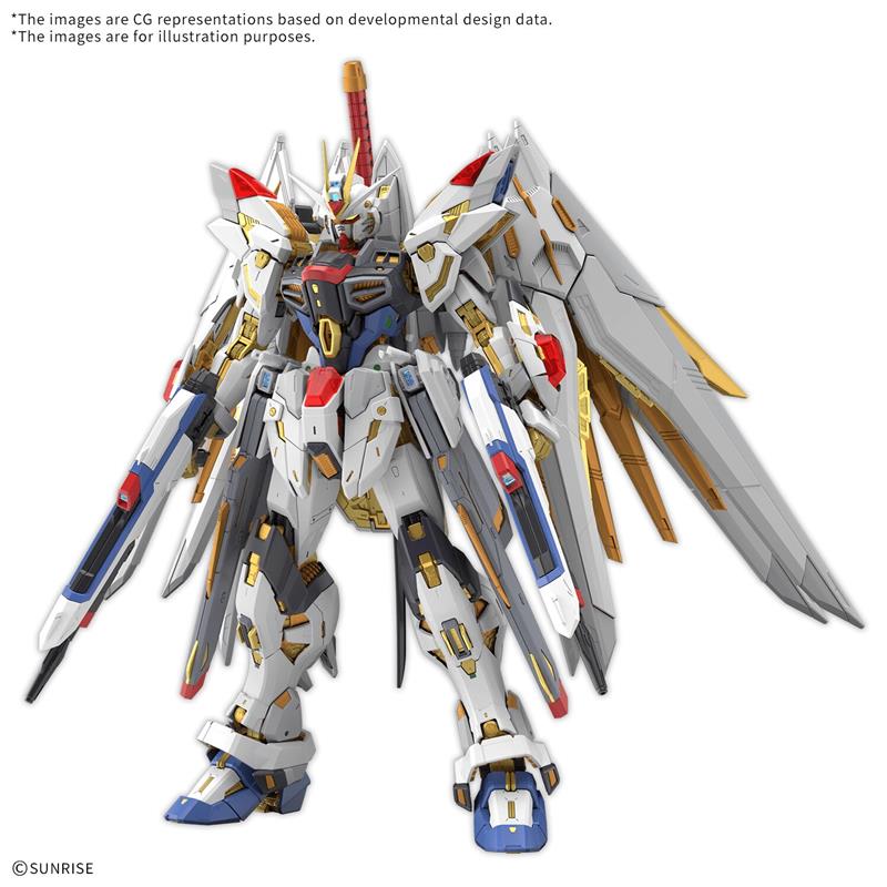 BANDAI Hobby MGEX 1/100 Mighty Strike Freedom Gundam Model kit